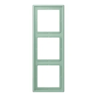 Jung Rahmen, 3-fach, LS 990, vert anglais clair LC983217