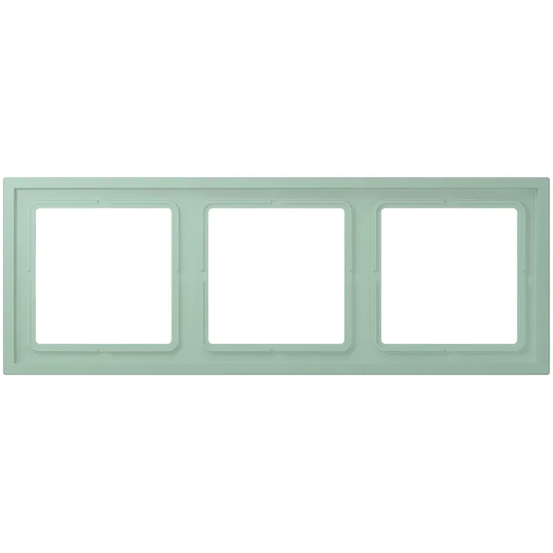Jung Rahmen, 3-fach, LS ZERO, vert anglais clair LCZ983BF217