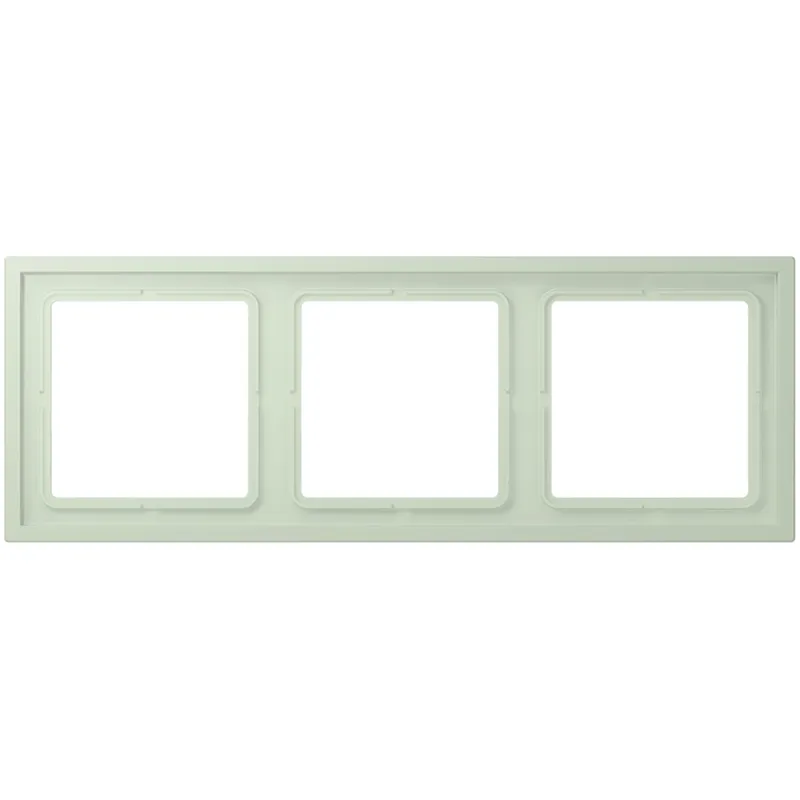 Jung Rahmen, 3-fach, LS ZERO, vert anglâis pale LCZ983BF218