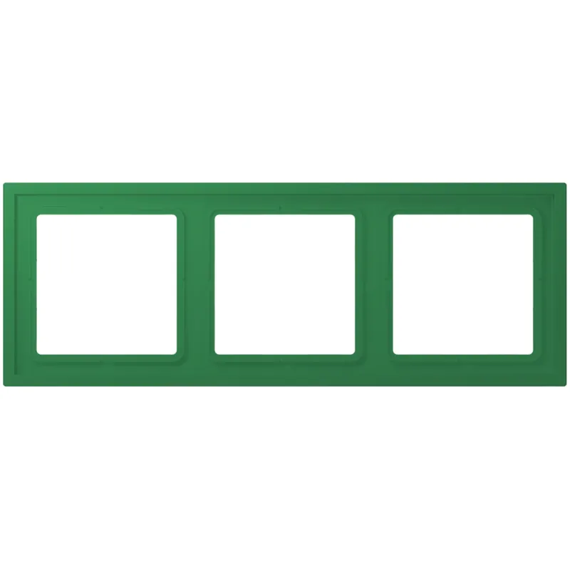 Jung Rahmen, 3-fach, LS ZERO, vert foncé LCZ983BF219