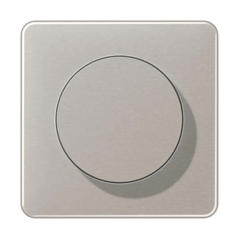 Jung Abdeckung mit Drehknopf, Serie CD, platin CD1740PT