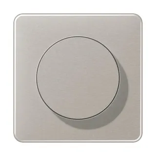 Jung Abdeckung mit Drehknopf, Serie CD, platin CD1740PT