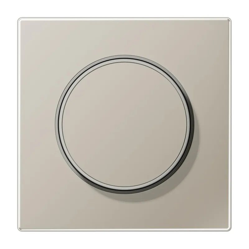 Jung Abdeckung für Drehdimmer, Serie LS, Edelstahl ES1740