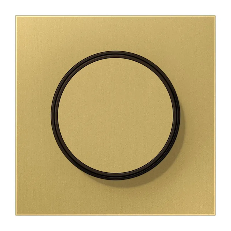 Jung Abdeckung für Drehdimmer, Messing, Serie LS, Messing classic ME1740C