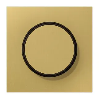 Jung Abdeckung für Drehdimmer, Messing, Serie LS, Messing classic ME1740C