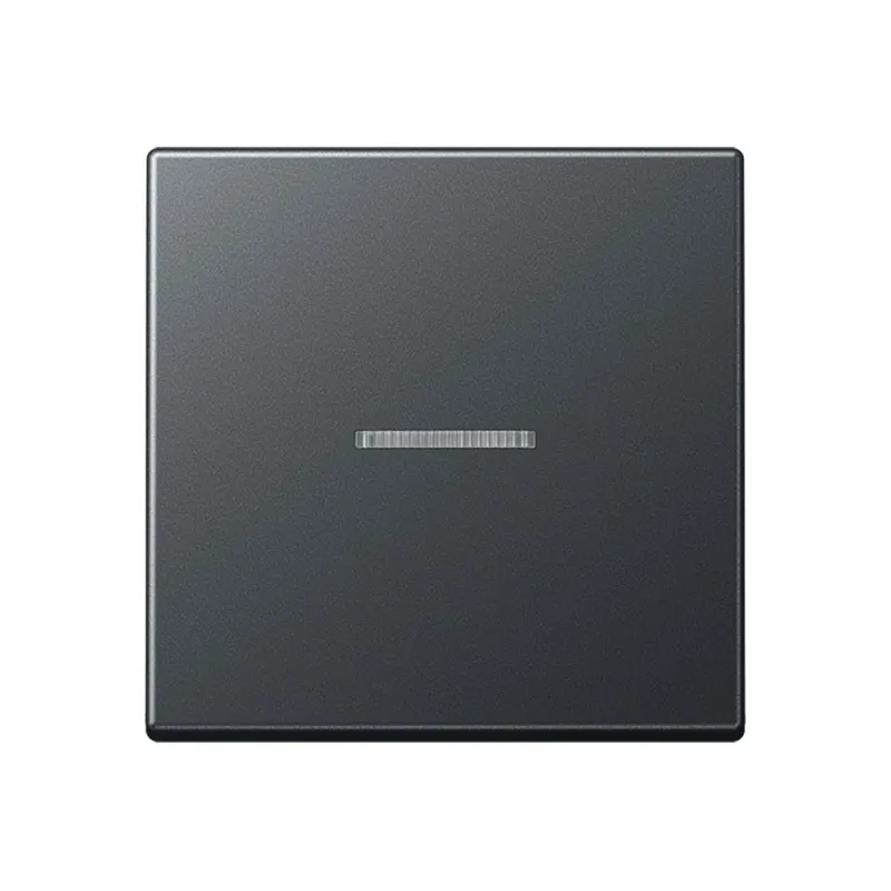 Jung KNX RF Taster 1fach, Thermoplast lackiert, Serie A, anthrazit matt A10911STRFBFANM