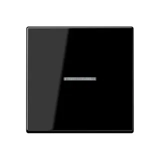 Jung KNX RF Taster 1fach, Thermoplast, Serie A, schwarz A10911STRFBFSW