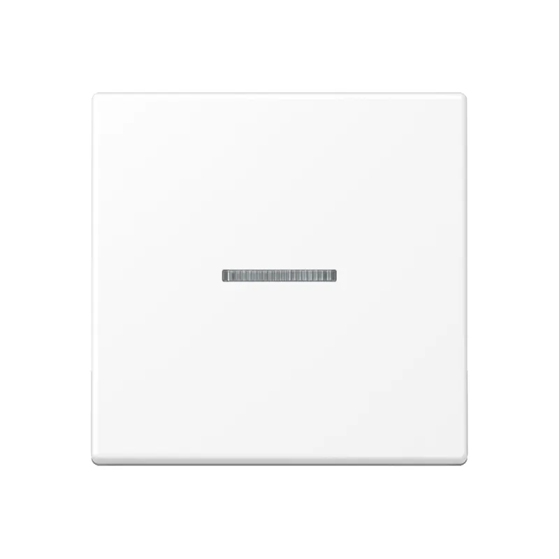 Jung KNX RF Taster 1fach, Thermoplast lackiert, Serie A, schneeweiß matt A10911STRFBFWWM