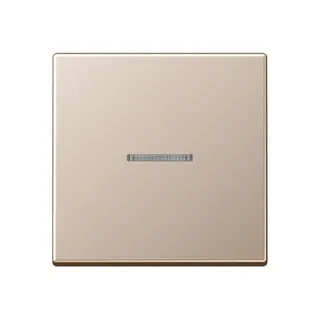 Jung KNX RF Taster 1fach, Duroplast lackiert, Serie A, champagner A10911STRFCH