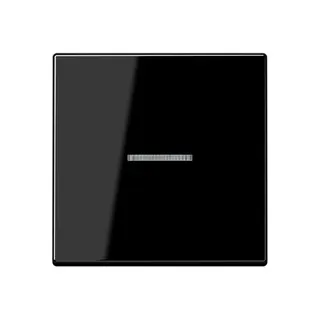 Jung KNX RF Taster 1fach, Duroplast, Serie A, schwarz A10911STRFSW