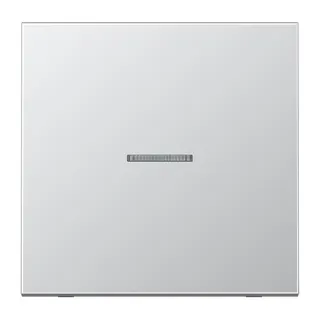 Jung KNX RF Taster 1fach, neutral, Aluminium AlMg1 Naturton, mattgebeizt, Serie LS, Aluminium AL10911STRF