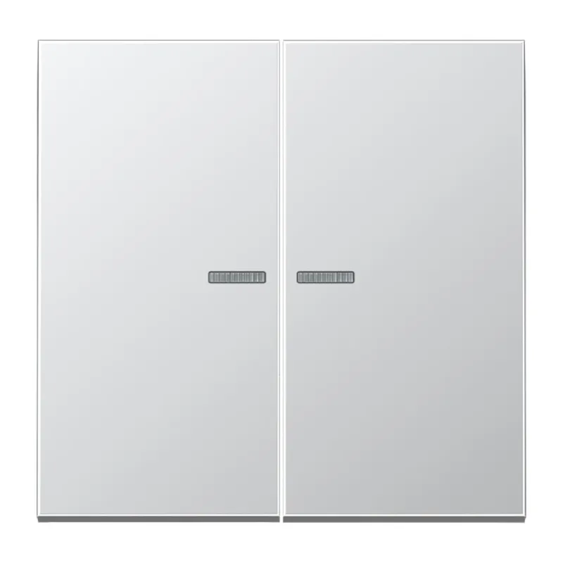Jung HOME Taster 2fach, Serie LS, Aluminium BTAL17102