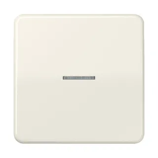 Jung KNX RF Taster 1fach, Duroplast, Serie CD, weiß CD10911STRF