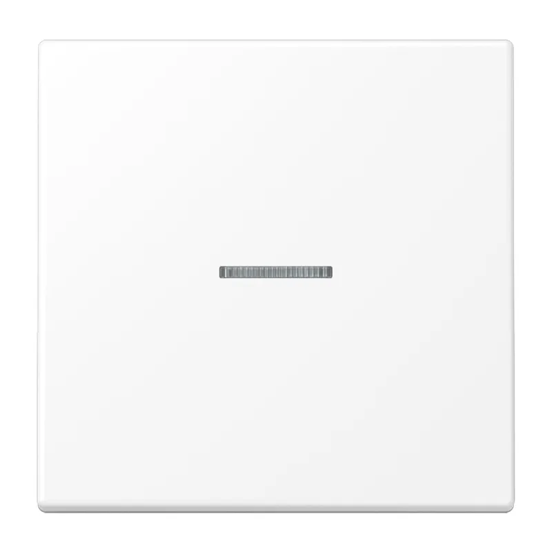Jung KNX RF Taster 1fach, Duroplast lackiert, Serie LS, schneeweiß matt LS10911STRFWWM