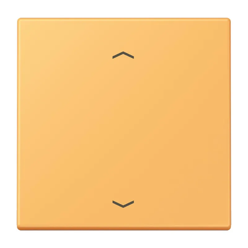 Jung Wippe 1fach, mit Pfeilsymbolen, Serie LS, ocre jaune clair LC990P254