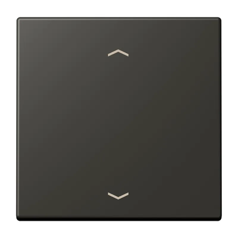Jung Wippe 1fach, mit Pfeilsymbolen, Serie LS, ombre naturelle 59 LC990P259