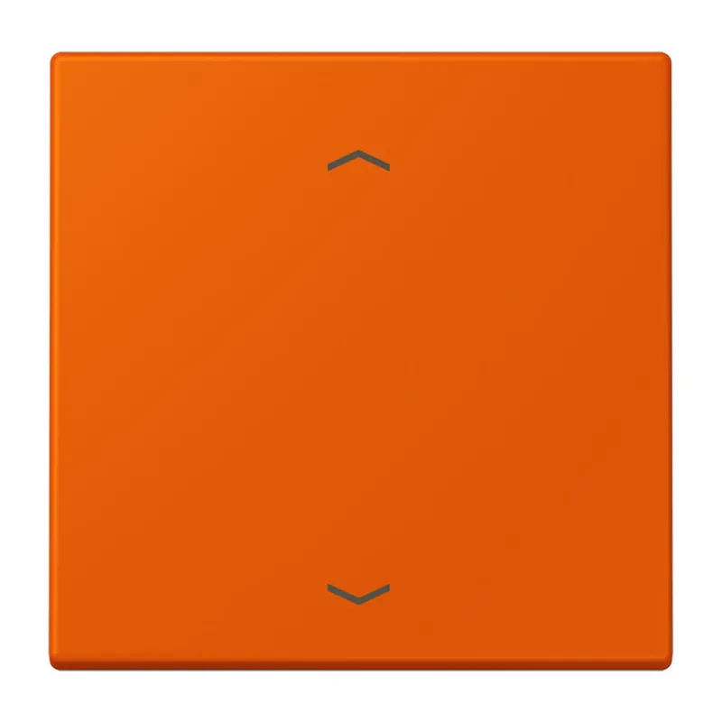 Jung Wippe 1fach, mit Pfeilsymbolen, Serie LS, orange vif LC990P260