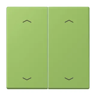 Jung Wippe, mit Pfeilsymbolen für Taster 2fach, Serie LS, vert 31 LC102P220
