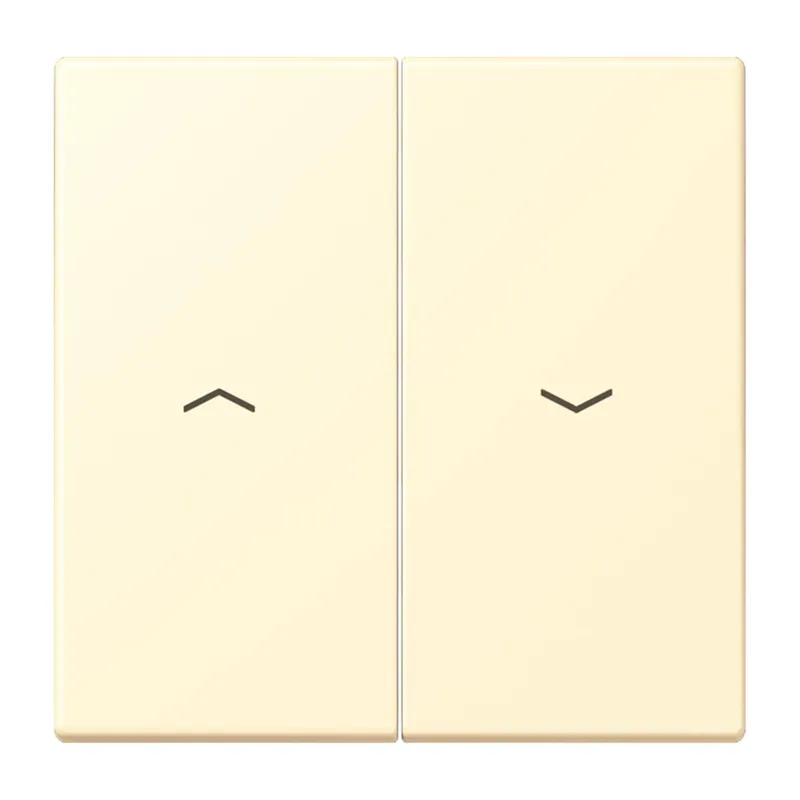 Jung Wippe 2fach, mit Pfeilsymbolen, Serie LS, blanc LC995P201