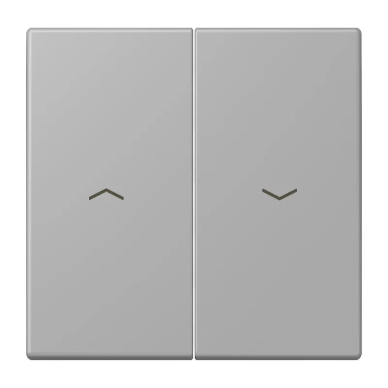 Jung Wippe 2fach, mit Pfeilsymbolen, Serie LS, gris moyen LC995P204