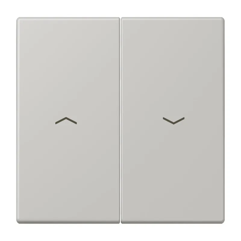Jung Wippe 2fach, mit Pfeilsymbolen, Serie LS, gris clair 31 LC995P205