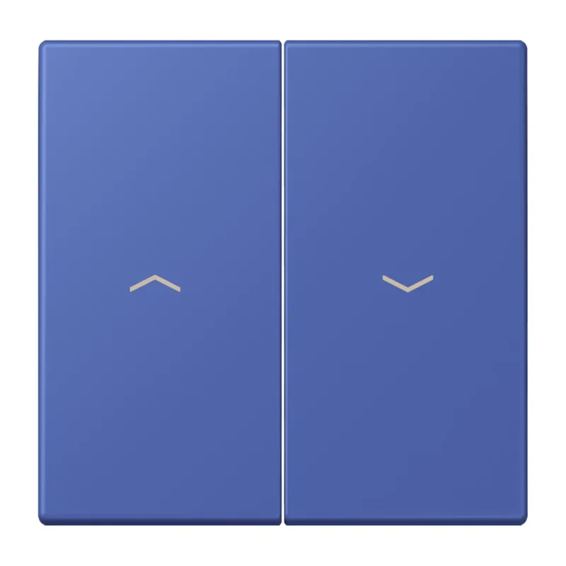 Jung Wippe 2fach, mit Pfeilsymbolen, Serie LS, bleu outremer 31 LC995P206