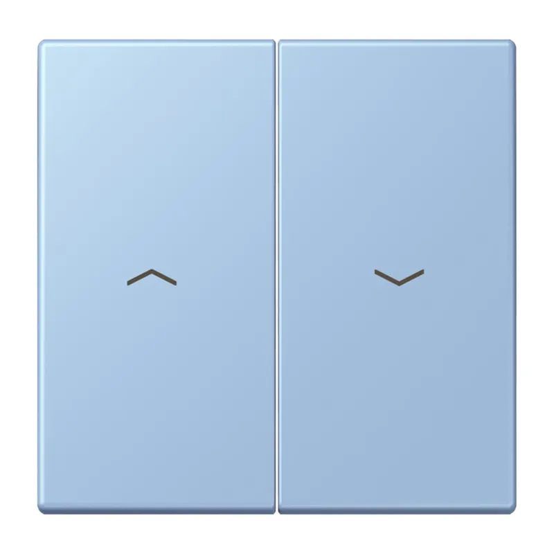 Jung Wippe 2fach, mit Pfeilsymbolen, Serie LS, outremer moyen LC995P207