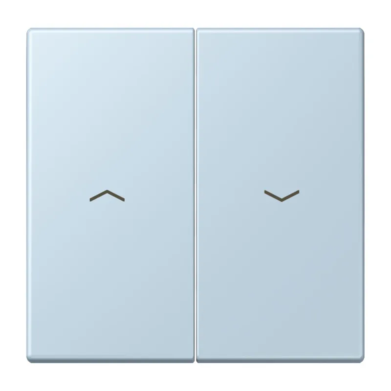 Jung Wippe 2fach, mit Pfeilsymbolen, Serie LS, outremerclair LC995P208