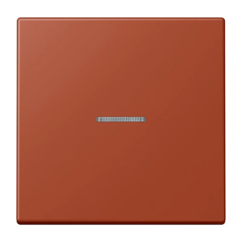 Jung Wippe 1fach mit Lichtleiter, Serie LS, l'ocre rouge LC990KO5232