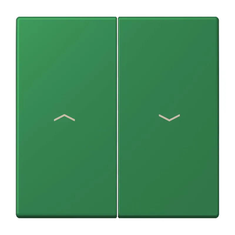 Jung Wippe 2fach, mit Pfeilsymbolen, Serie LS, vert foncé LC995P219