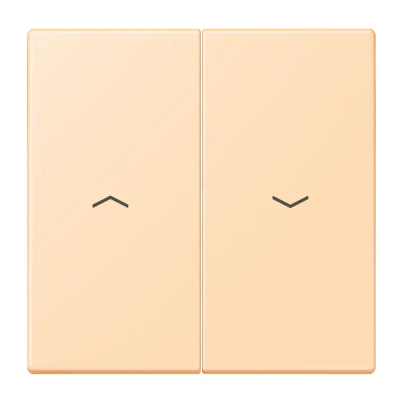 Jung Wippe 2fach, mit Pfeilsymbolen, Serie LS, ocre LC995P223