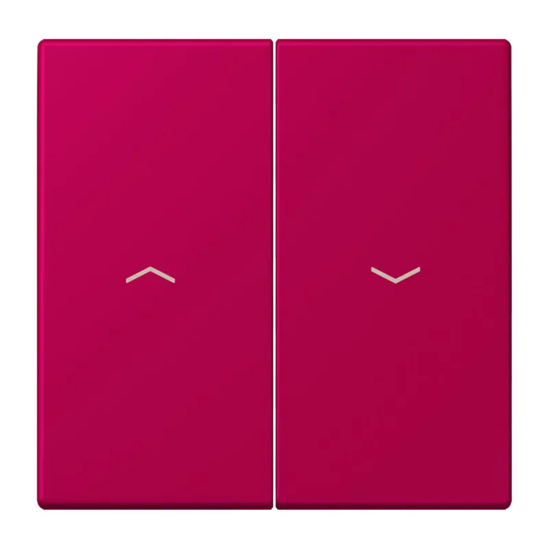Jung Wippe 2fach, mit Pfeilsymbolen, Serie LS, rouge rubia LC995P230