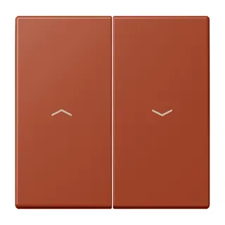 Jung Wippe 2fach, mit Pfeilsymbolen, Serie LS, l'ocre rouge LC995P232