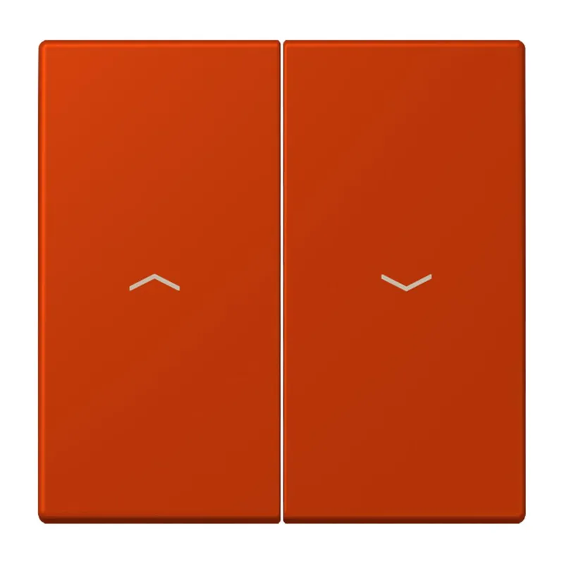 Jung Wippe 2fach, mit Pfeilsymbolen, Serie LS, rouge vermillon 59 LC995P244