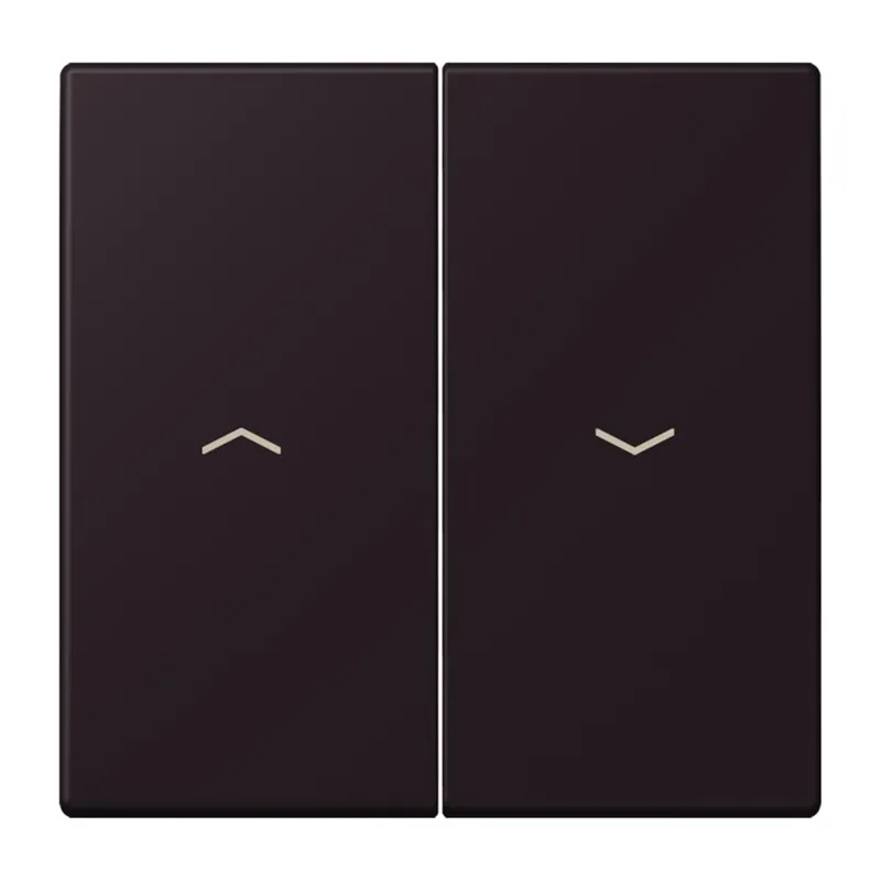Jung Wippe 2fach, mit Pfeilsymbolen, Serie LS, noir d'ivoire LC995P248