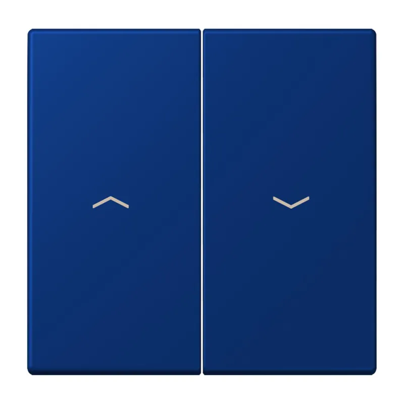 Jung Wippe 2fach, mit Pfeilsymbolen, Serie LS, bleu outremer foncé LC995P261