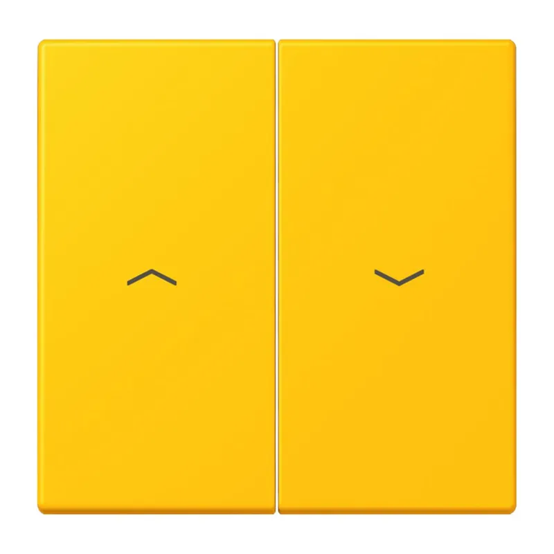 Jung Wippe 2fach, mit Pfeilsymbolen, Serie LS, le jaune vif LC995P263
