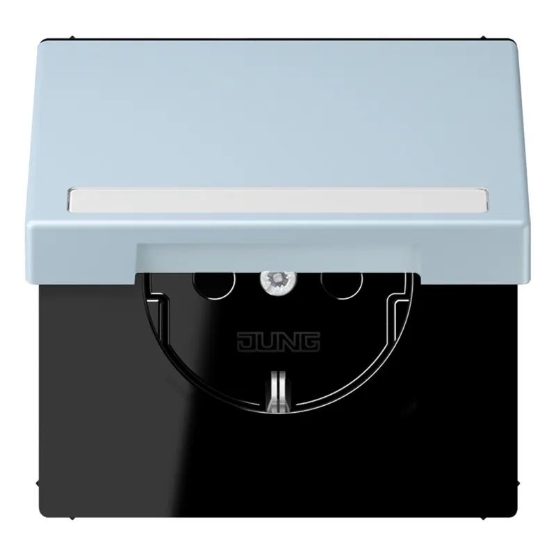 Jung SCHUKO Steckdose, 16 A 250 V ~, mit Schriftfeld, Serie LS, outreme LC1520BFNAKL208
