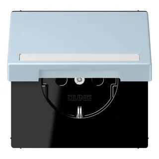 Jung SCHUKO Steckdose, 16 A 250 V ~, mit Schriftfeld, Serie LS, outreme LC1520BFNAKL208