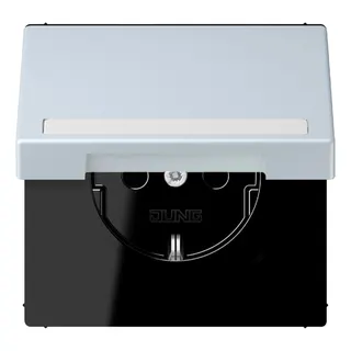 Jung SCHUKO Steckdose, 16 A 250 V ~, mit Schriftfeld, Serie LS, outreme LC1520BFNAKL209