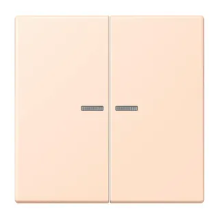 Jung HOME Taster 2fach, Serie LS, rose pâle BTLC17102228