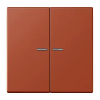 Jung HOME Taster 2fach, Serie LS, l'ocre rouge BTLC17102232