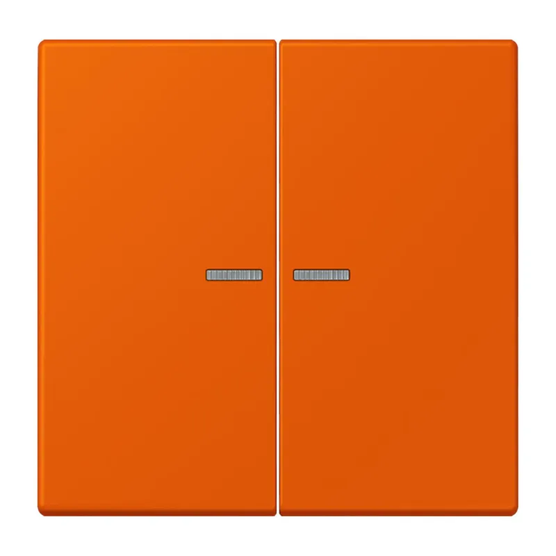 Jung HOME Taster 2fach, Serie LS, orange vif BTLC17102260