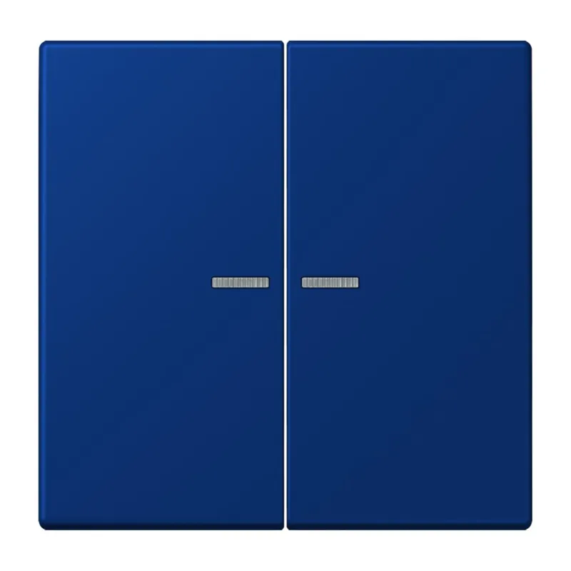 Jung Wippe mit Lichtleiter für Taster 2fach, Serie LS, bleu outremer foncé LC102KO5261