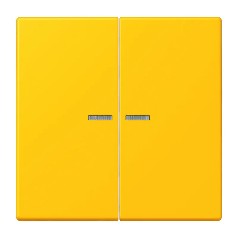 Jung HOME Taster 2fach, Serie LS, le jaune vif BTLC17102263