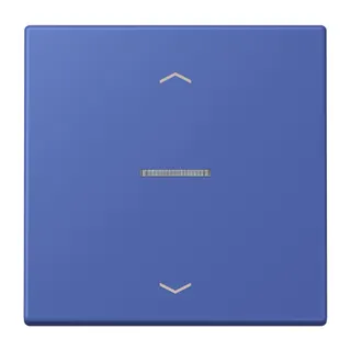 Jung HOME Taster 1fach, mit Pfeilsymbolen, Serie LS, bleu outremer 31 BTLC17101P206