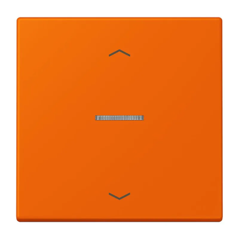 Jung HOME Taster 1fach, mit Pfeilsymbolen, Serie LS, orange BTLC17101P224