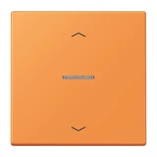 Jung HOME Taster 1fach, mit Pfeilsymbolen, Serie LS, orange clair BTLC17101P225