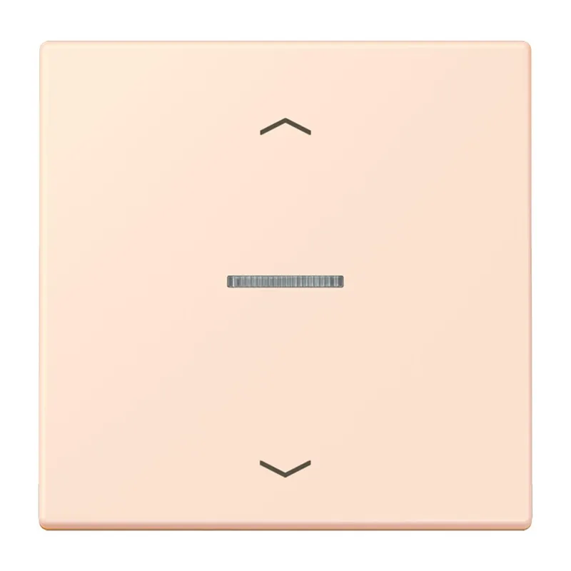 Jung HOME Taster 1fach, mit Pfeilsymbolen, Serie LS, orange pâle BTLC17101P226
