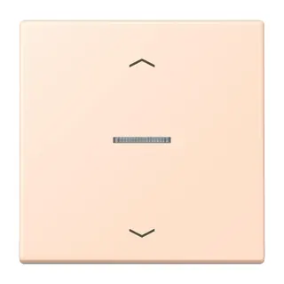 Jung HOME Taster 1fach, mit Pfeilsymbolen, Serie LS, rose pâle BTLC17101P228